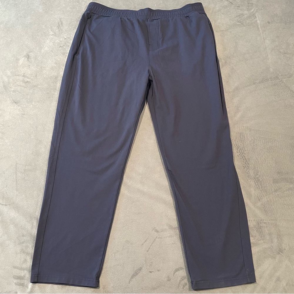 Public Rec Pants Mens 40x30 Blue All Day Everyday Sweatpant Stretch Waistband
